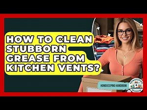 How To Clean Stubborn Grease From Kitchen Vents? - Homekeeping Handbook