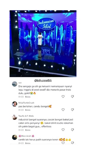 angie tiap nyanyi effortless banget tapi nada tingginya selalu on point, keren banget emang walaupun umur nya masih mudah tapi kualitas suaranya bukan main 😍 bagaimana menurut kalian? #indonesian #indonesianidol #indonesianidol13 #indonesianidol2025 #angiecarvalho #tertawanhati #musik #musikviral #musikindonesiadispotify #musikindonesia #musikditiktok #lagu #laguviral #lagugalau #laguenak #fyp #beranda #berandatiktok #berandafypシ #fyppppppppppppppppppppppp