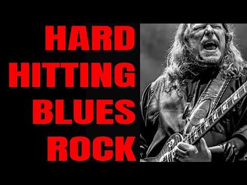 Hard Hitting Blues Rock Classic Jam | Guitar Backing Track in F# Minor