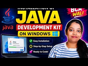 How to Install JDK on Windows | Java Setup Step by Step | bcawali