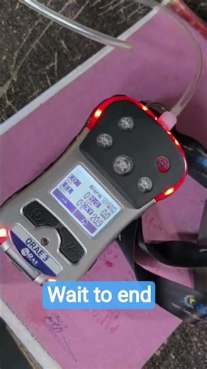 🙏🫡LEL meters that measure flammable gas concentration? #Lel meter#techno #healthhazard#wedding#shoet