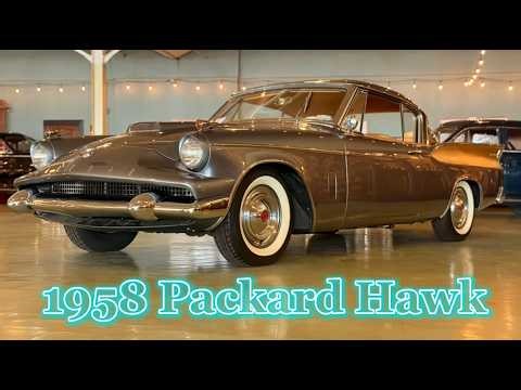 Take a tour of the 1958 Packard Hawk!