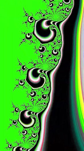 #fractalart #animationart #hypnotic Binary Jungle: Where Fractals Dance to Trance