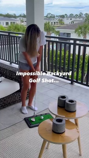 The #impossible Golf Shot. | Gabbygolfgirl