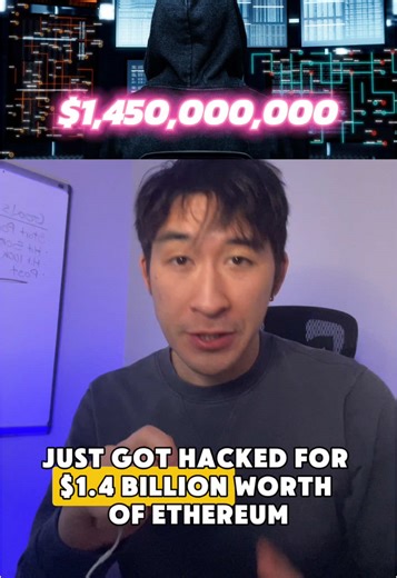 This is the BIGGEST crypto hack in history, and why markets are crashing today. Bybit loses $1.4 billion to North Koreas Lazarus group #bybithack #cryptonews #cryptocrash #ethereum #altcoins