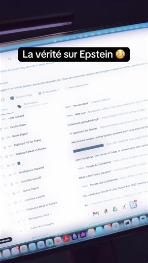 Jmail pour Jeffrey Mail… un outil (trop) simple pour tout consulter par toi même #techtok #fou #viral #info #tech