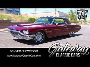 1894-DEN 1965 Ford Thunderbird Landau Gateway Classic Cars of Denver