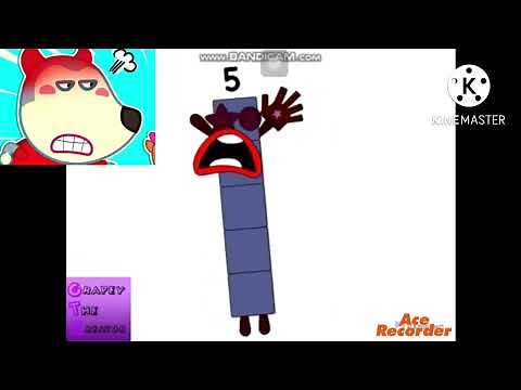 Angryblocks band 1-10 with wolfoo became angry faces