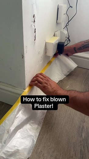 How to Fix Blown Plaster Like a Pro