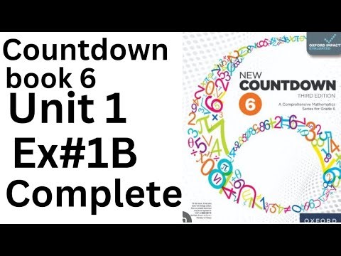 Oxford Countdown Book 6 - Exercise 1B complete| Step-by-Step Solution ‪@ytacademy198‬