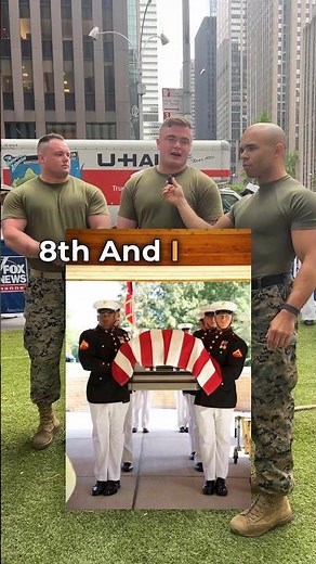 MARINE BODY BEARERS ARE MONSTERS. #marines #nyfw #strengthtraining #usmc #deadlift #benchpress