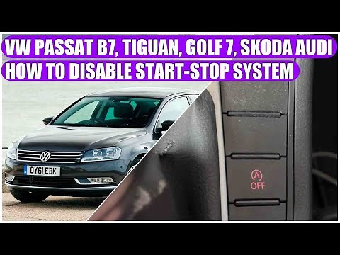 VW Passat B7 Tiguan Golf 7 Skoda Audi - How to Disable / Deactivate Start-Stop System- VCDS / VAGCOM