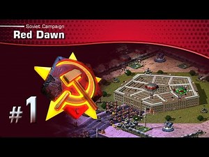 Red Alert 2: Soviet Mission 1 - Red Dawn [Long-play & Tips]