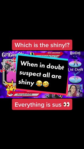 i was confused- did you know which one was shiny!? Shiny reactions from my twitch #pokemon #shinypokemon #shinyhunting #twitchclips