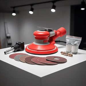 [Hot Item] Pneumatic 5 Inch Air Orbital Sander Abrasive Tool