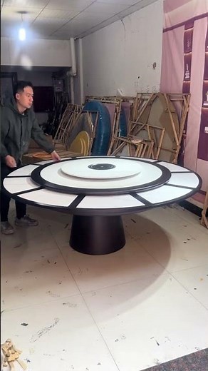 Smart Rotating Table Design | Expand & Fold in Seconds