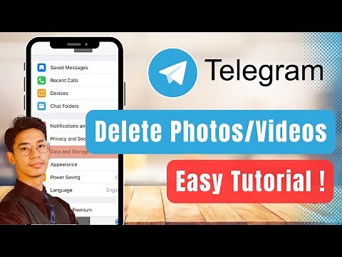 How to Delete Photos and Videos from Telegram !