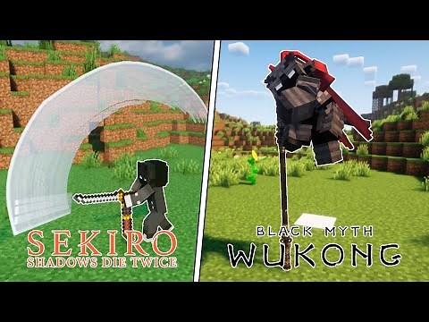 4 New Amazing Epic Fight Addons!!! (Wukong, Sekiro & More) | Minecraft 1.20.1