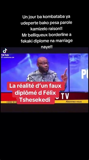 Un jour ba kombataba ya udeperte bako pesa parole kamizelo raison!! Mr belliqueux borderline a fekaki diplome na marriage naye!!