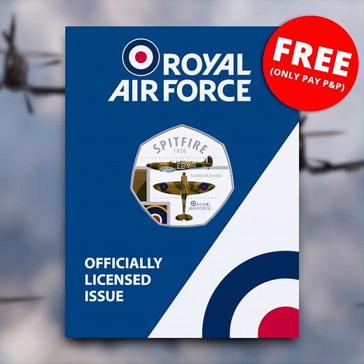 Today, you can own the latest Official RAF Commemorative — the Supermarine Spitfire, for FREE - all you have to pay is postage! Visit www.westminstercollection.com/spitfire to secure yours! | The Westminster Collection