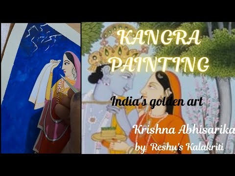 The Beauty of Kangra Painting | History & Tutorial (Pahari Art)