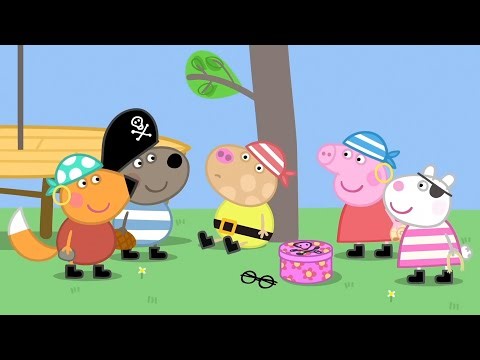 Peppa Pig Playground 🏴‍☠️ | Pirate Treasure | Peppa Pig Full Episodes