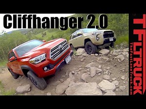 2016 Toyota Tacoma vs 4Runner TRD Pro vs Cliffhanger 2.0 Extreme Off-Road Mashup Review