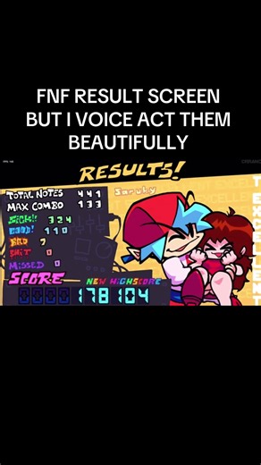 FNF Voice Acting Fun - Result Screen Reactions!