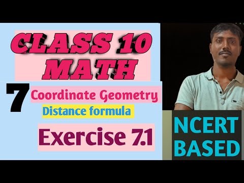 #class 10 maths # chapter 7 # exercise 7.1 # distance formula # coordinate geometry