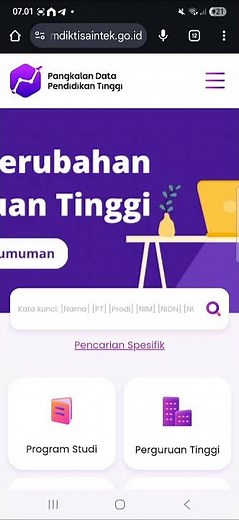 Here's an Easy Way to Check New Student Biodata on the PD-DIKTI Page #tutorial #pddikti #biodata ...