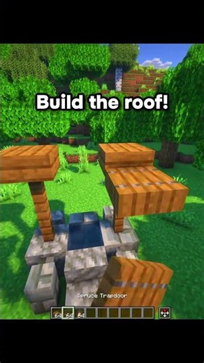 Minecraft Wishing Well 🌟 #shorts #minecraft