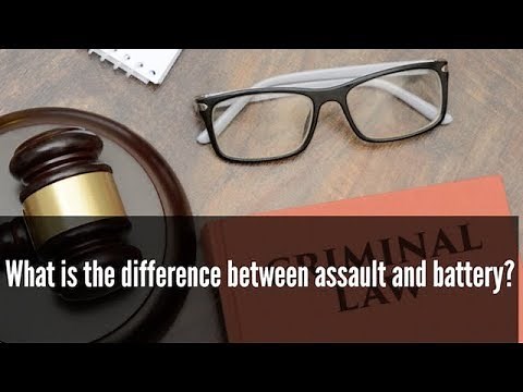 What is the difference between assault and battery?