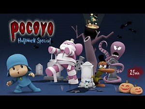 POCOYO In ENGLISH:💀Pocoyo Halloween:Spooky Movies💀[22 min] VIDEOS And CARTOONS for KIDS