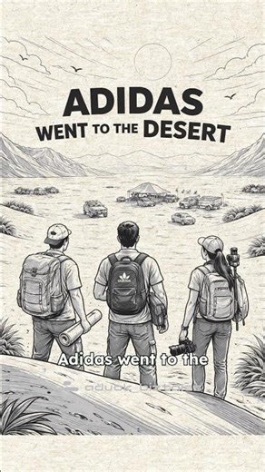 Adidas Turned the Desert Into an Ad | Genius Marketing Story