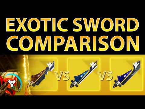Destiny Taken King: Which Exotic Sword is Best?