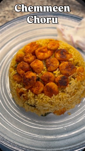 IrfanaArshad on Instagram: "🍤🍤choru 😋. #chemmeenchorurecipe"