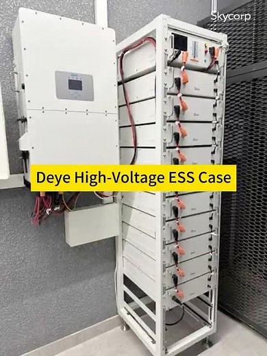 Deye High Voltage ESS Case