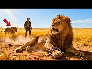 A Man Freed a Giant Lion From Barbed Wire — But One Month Later, Something Unthinkable Happens