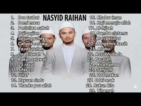 Koleksi Nasyid Raihan Pilihan Paling Populer - Iman Mutiara, Sesungguhnya, Demi Masa