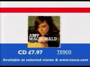 Amy Macdonald This Is The Life CD Tesco Advert