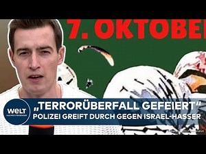 BERLIN: Polizei greift durch gegen Israel-Hasser! 7. Oktober-Demo auf den letzten Metern verboten!
