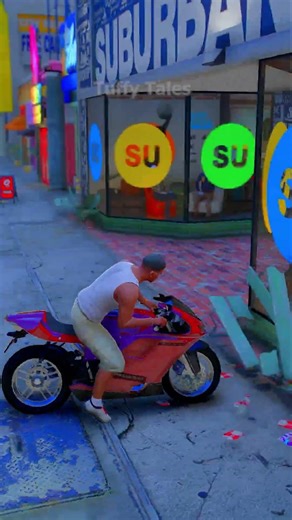 FRANKLIN STARTED FOLLOWING FRANKLIN SECRETLY & GONE WRONG! #shorts #gta5