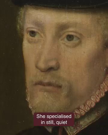 Not only the first woman, but the first person to paint a self-portrait at an easel 😮 Join Fiona as we learn more about the 16th century portrait painter, Catharina van Hemessen. | National Gallery