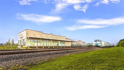 Historic Delray train depot reopens as new entity after fire nearly destroyed it in 2020