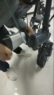 チェーンレス電動アシスト自転車「G-force G14」組立方法