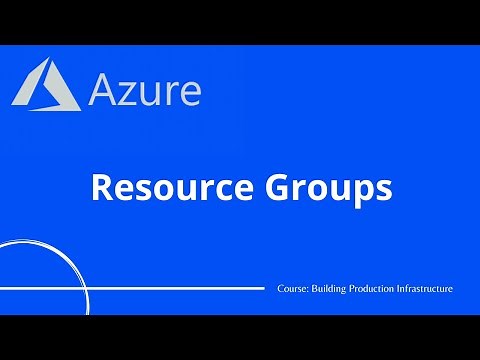 Azure #4 - Resource Groups | Azure Tutorial