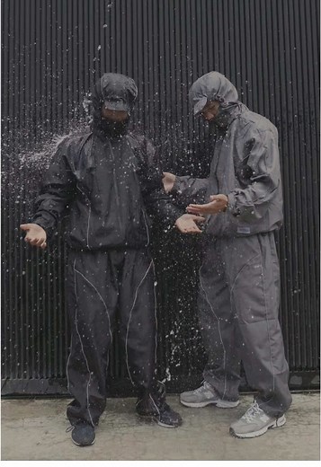 Looks like bro needs water | oneset gorpcore its waterproof? #goodbroks #outfitideas #gorpcore #jaketparasut #brandatiktok