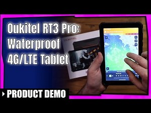 Oukitel RT3 Pro - Rugged, Waterproof, and powerful Android 14 Tablet