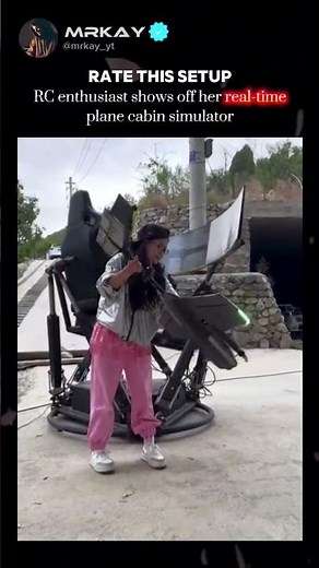 One of a Kind REAL RC Simulator 😮✈️