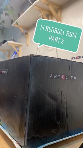 Red Bull Racing F1 RB14 3D Printing Process Part 2